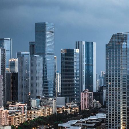 Tianfu In Service Apartement Чънду Екстериор снимка