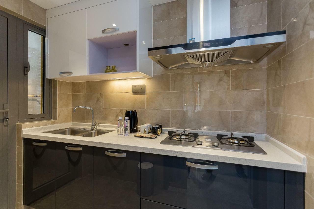 Tianfu In Service Apartement Чънду Екстериор снимка