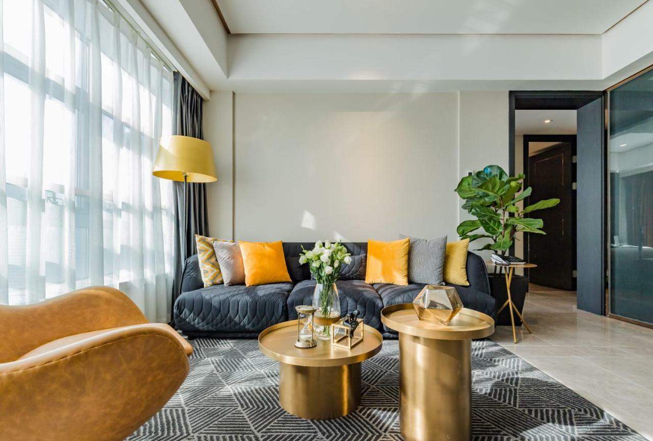 Tianfu In Service Apartement Чънду Екстериор снимка