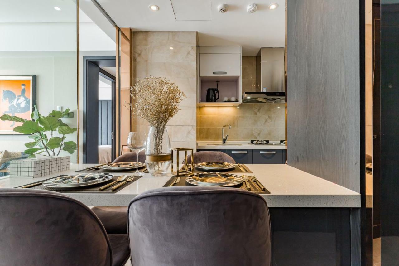Tianfu In Service Apartement Чънду Екстериор снимка