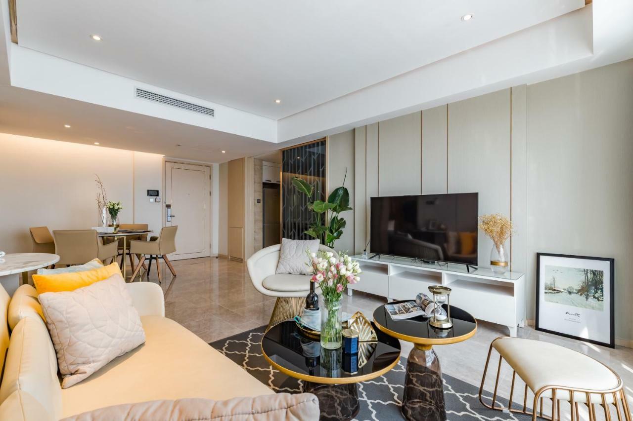 Tianfu In Service Apartement Чънду Екстериор снимка