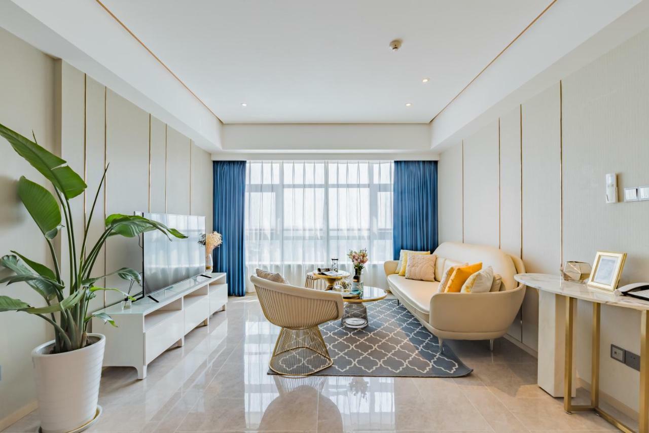 Tianfu In Service Apartement Чънду Екстериор снимка