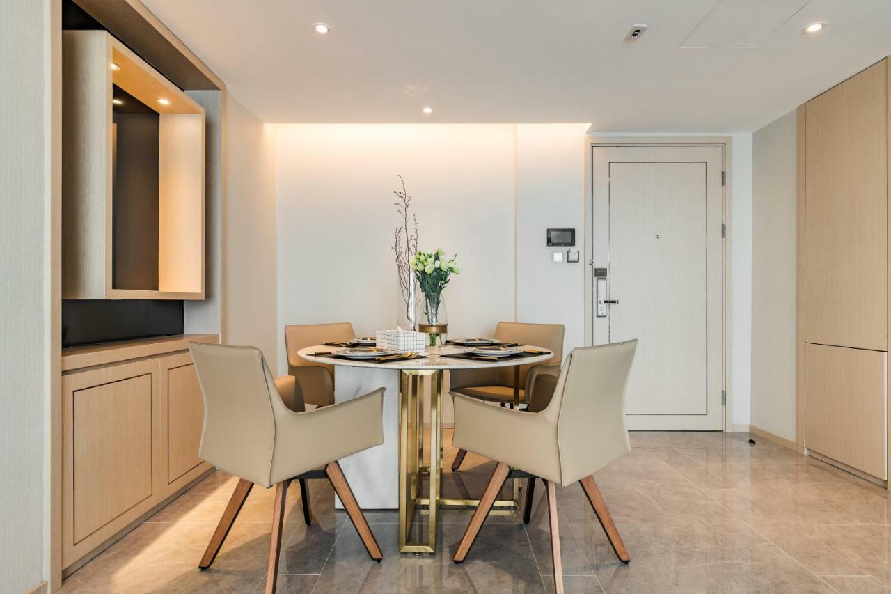 Tianfu In Service Apartement Чънду Екстериор снимка
