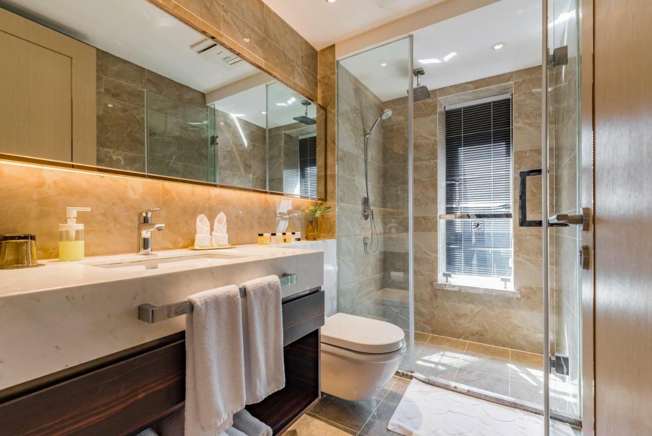 Tianfu In Service Apartement Чънду Екстериор снимка